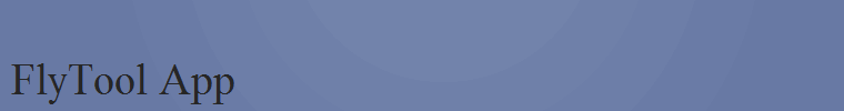 FlyTool App